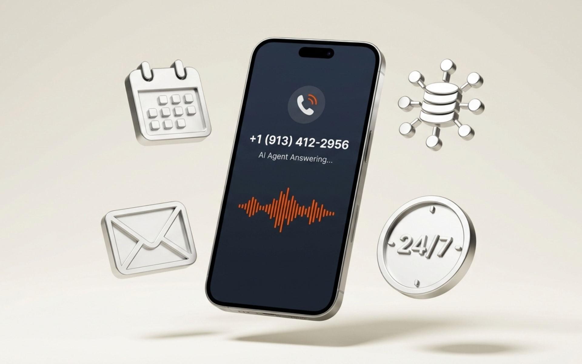 Phone Agent Poster Frame