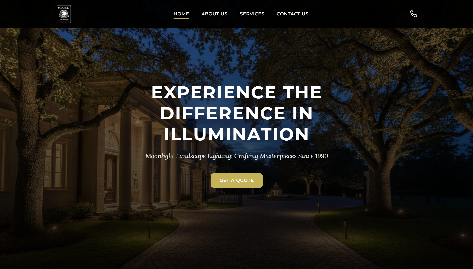 Moonlight Landscape Lighting Redesign